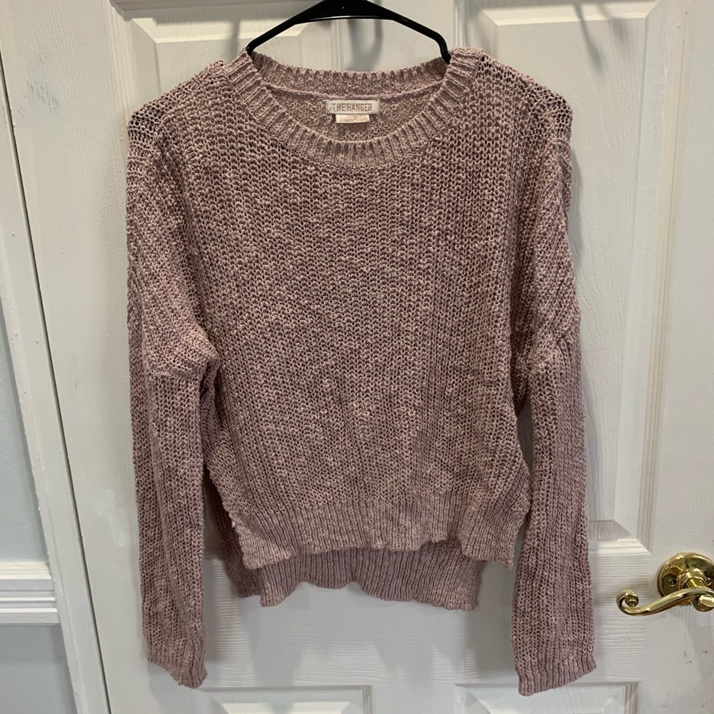 sweater with side slits